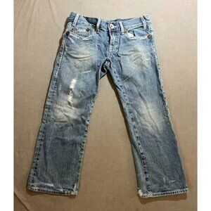 Vigoss Tex-Mex Southwest‎ Jeans Womens 29 Blue Denim Straight Button 29X23.